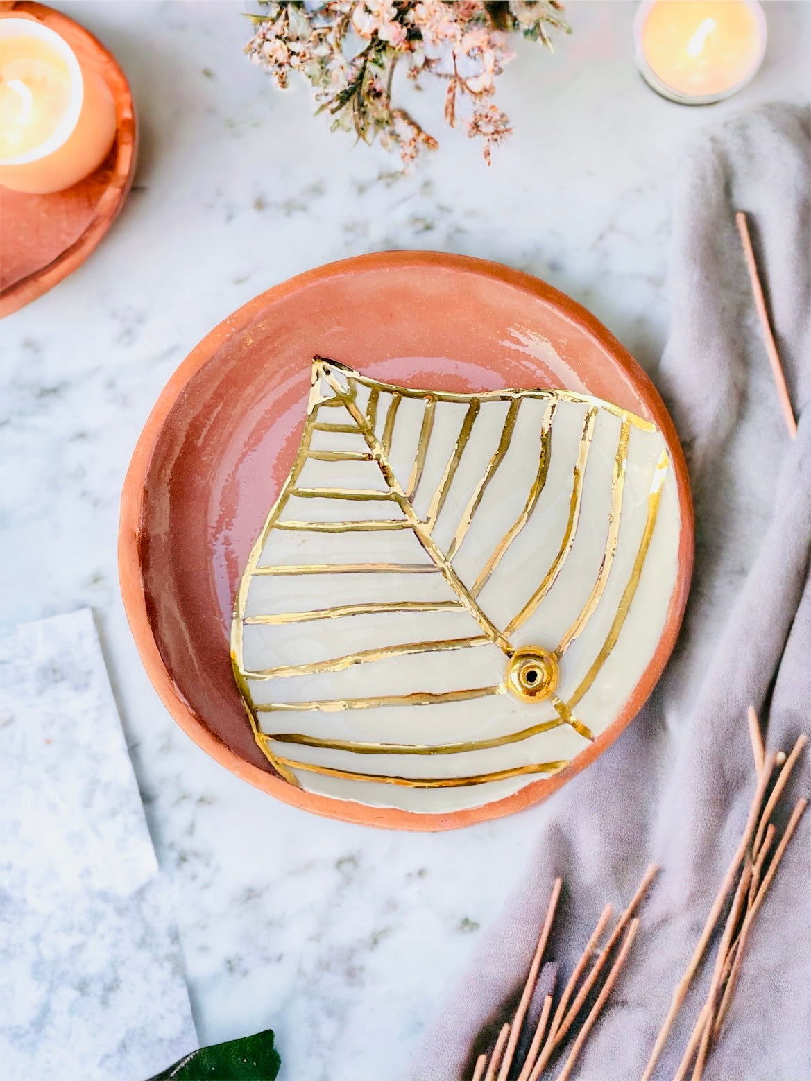 Terracotta Incense Holders