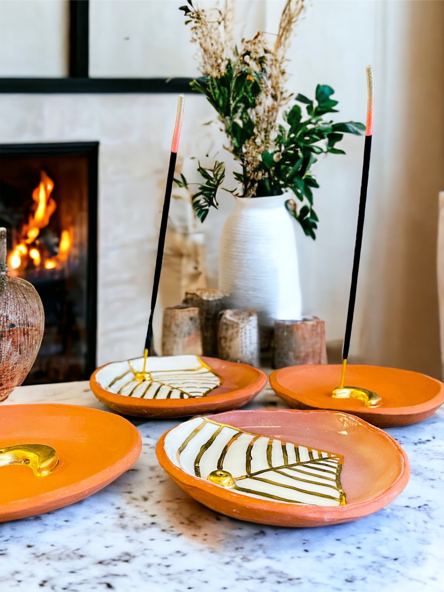 Terracotta Incense Holders