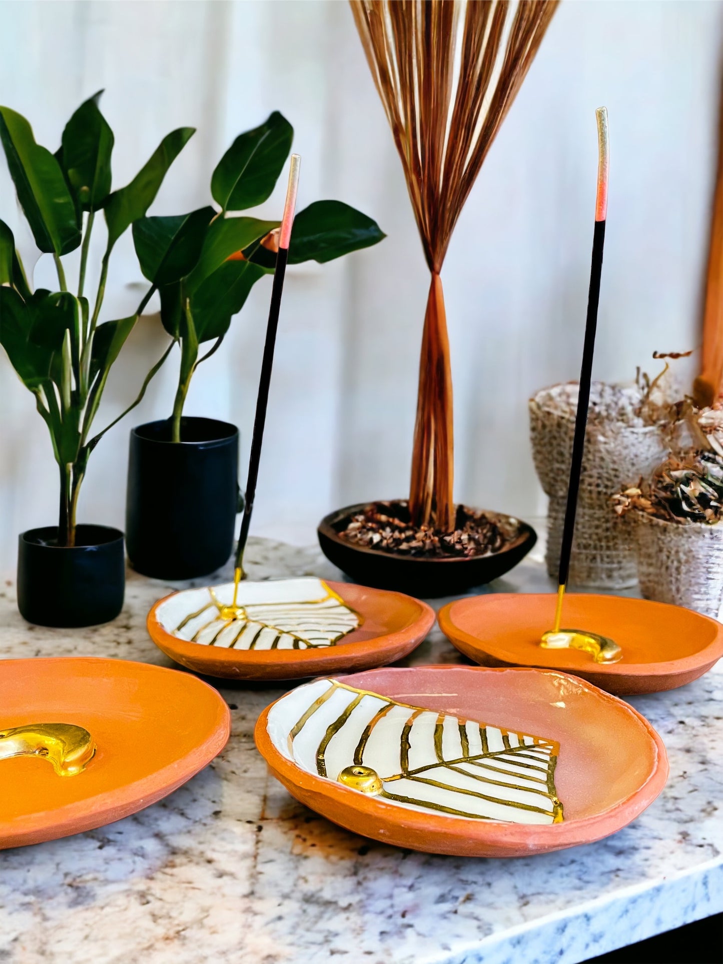Terracotta Incense Holders