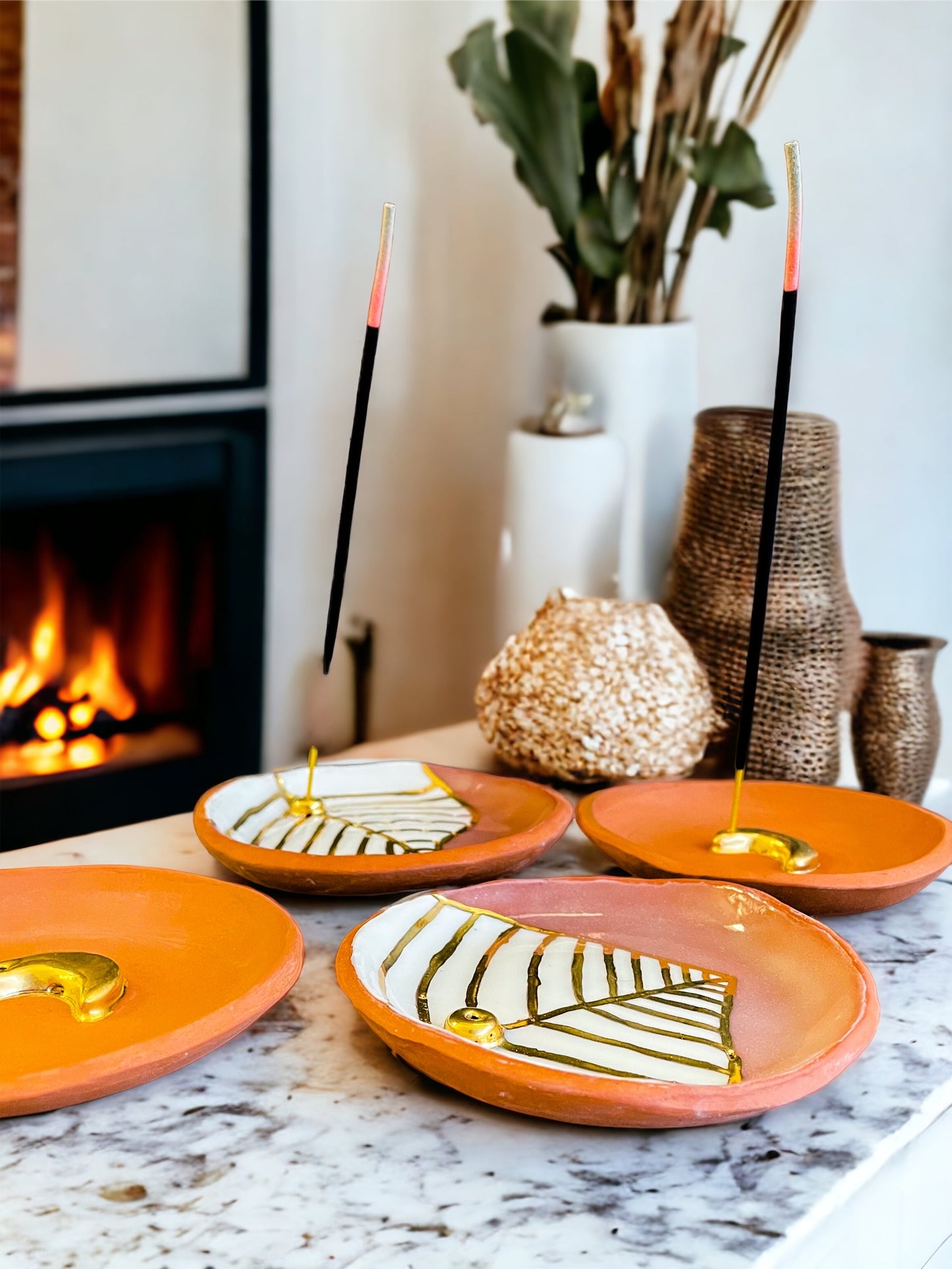 Terracotta Incense Holders