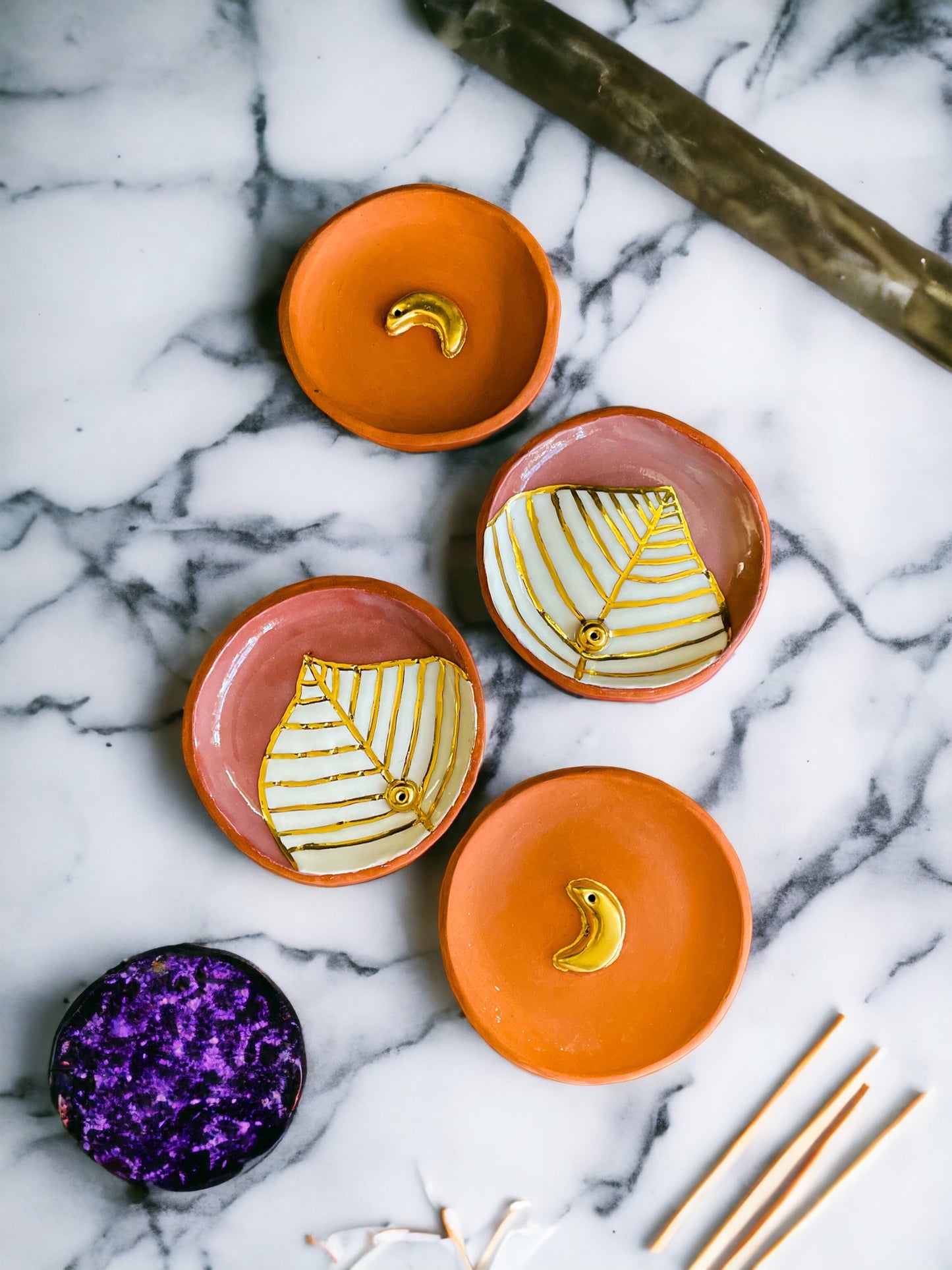 Terracotta Incense Holders