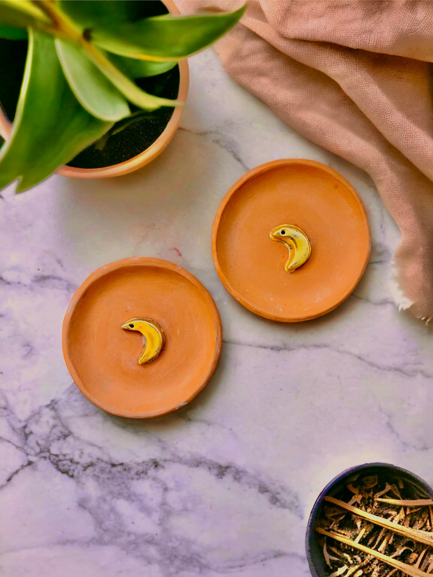 Terracotta Incense Holders