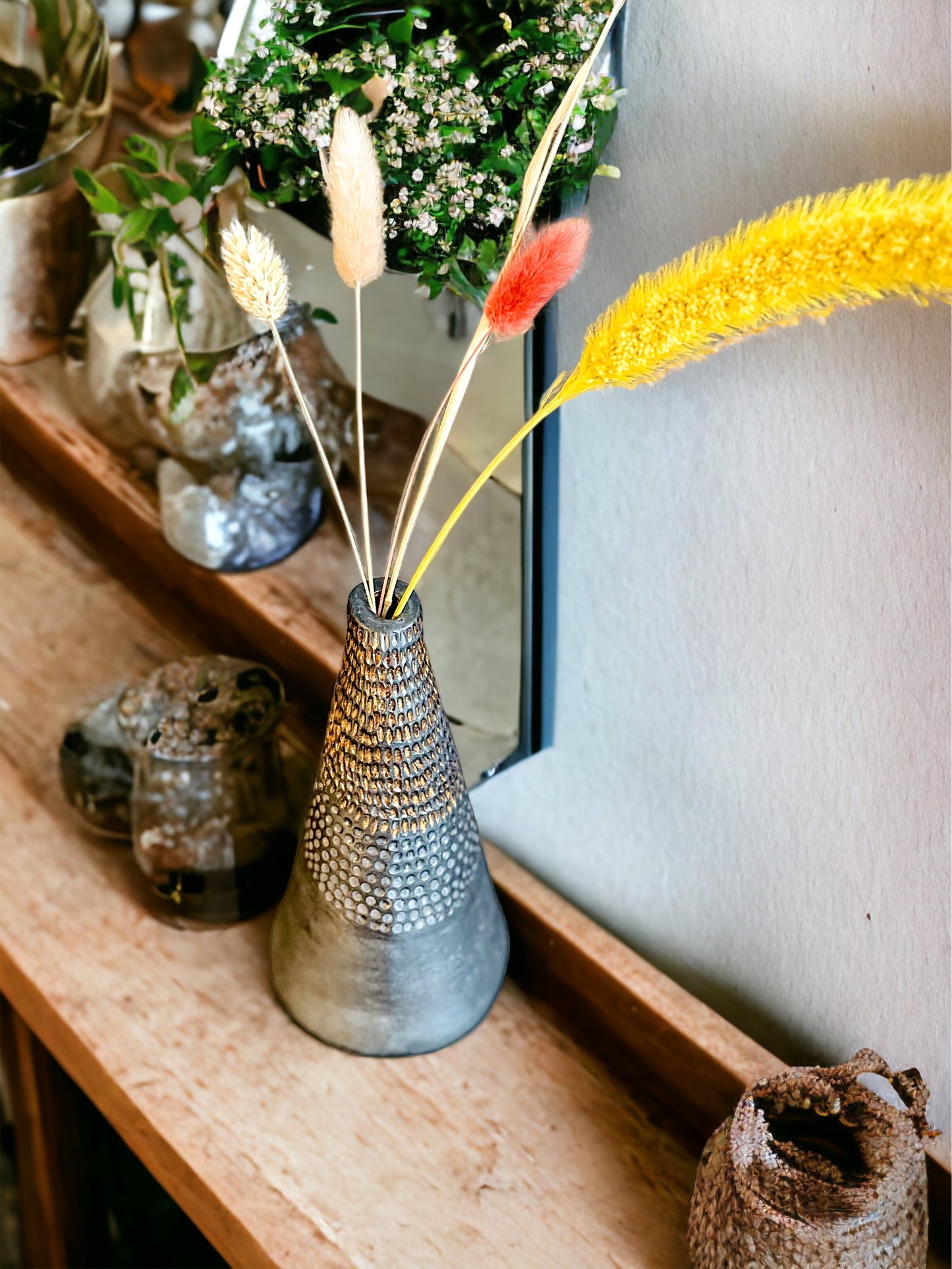 Charcoal Vase