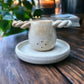 Braided Ceramic Tea Strainer & Plate