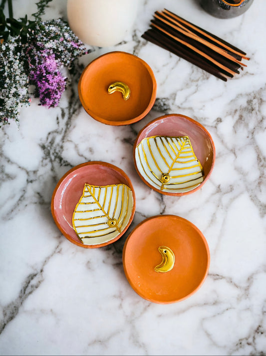 Terracotta Incense Holders