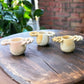 Braided Ceramic Tea Strainer & Plate