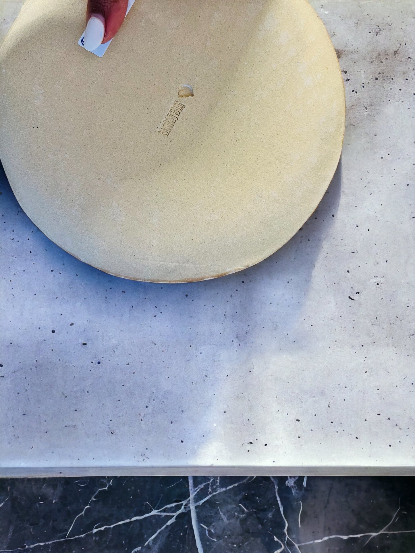 Mocha Swirl Plates - Sample Sale Collection