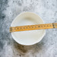 White & Gold Cheese Plate & Bowl
