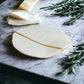 White & Gold Cheese Plate