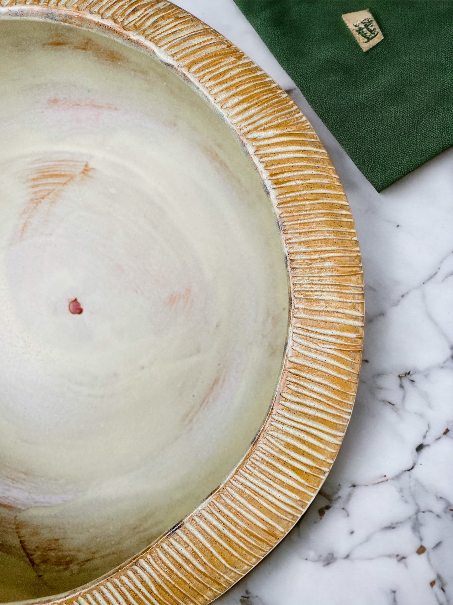 Hand Carved Salad Bowl