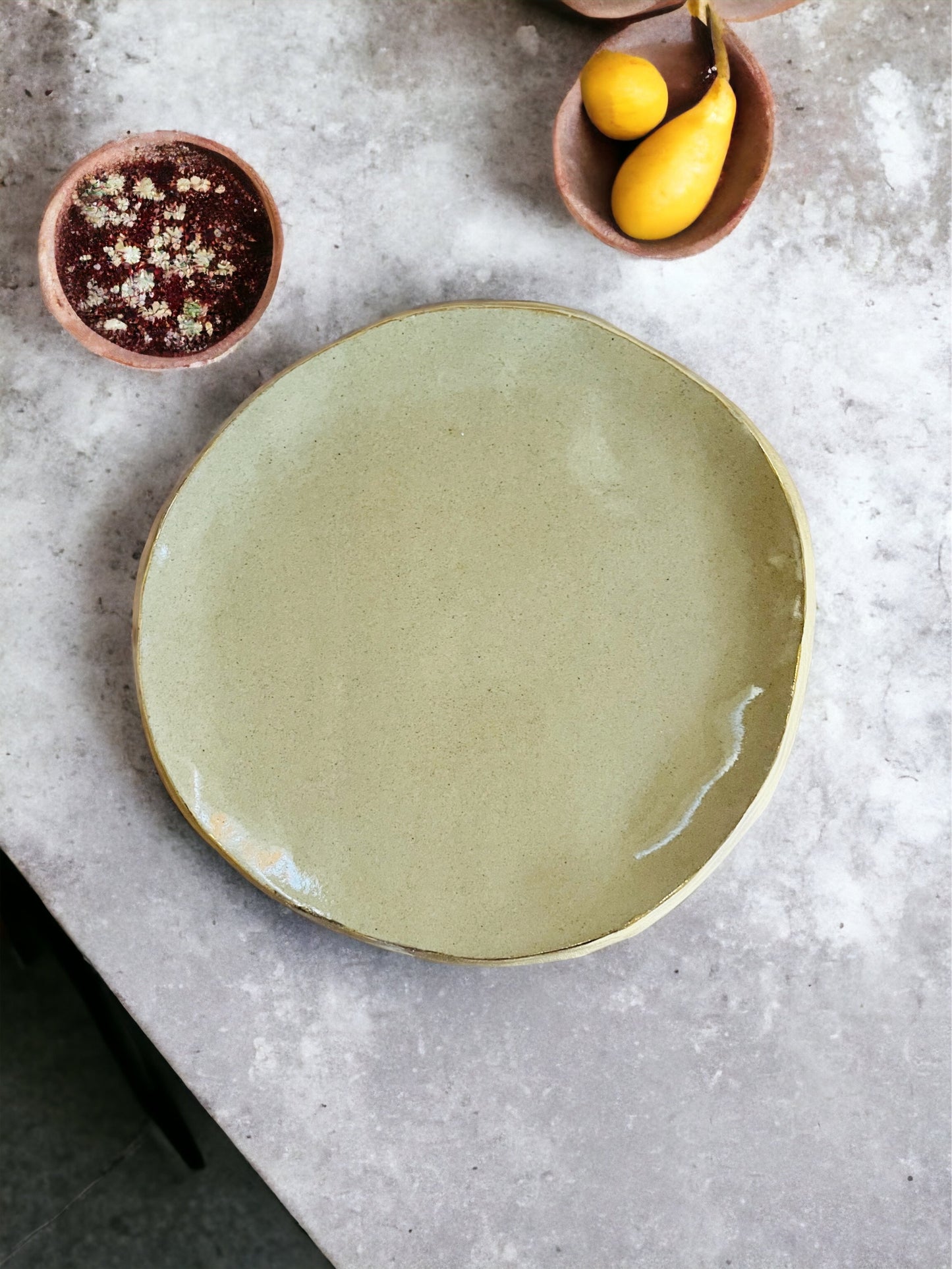 Mocha Swirl Plates - Sample Sale Collection