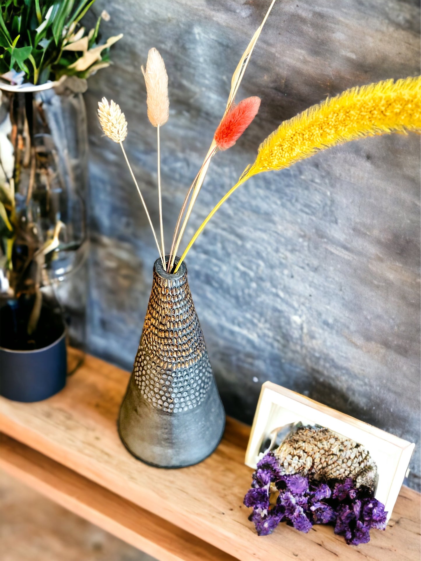 Charcoal Vase