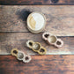Braided Ceramic Tea Strainer & Plate