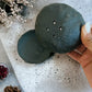 Black Raw-edged Soap Dish
