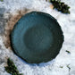 Black Raw-edged Soap Dish